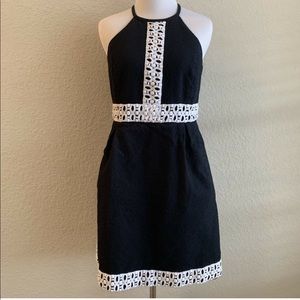 Michael Kors Navy MIDI Dress